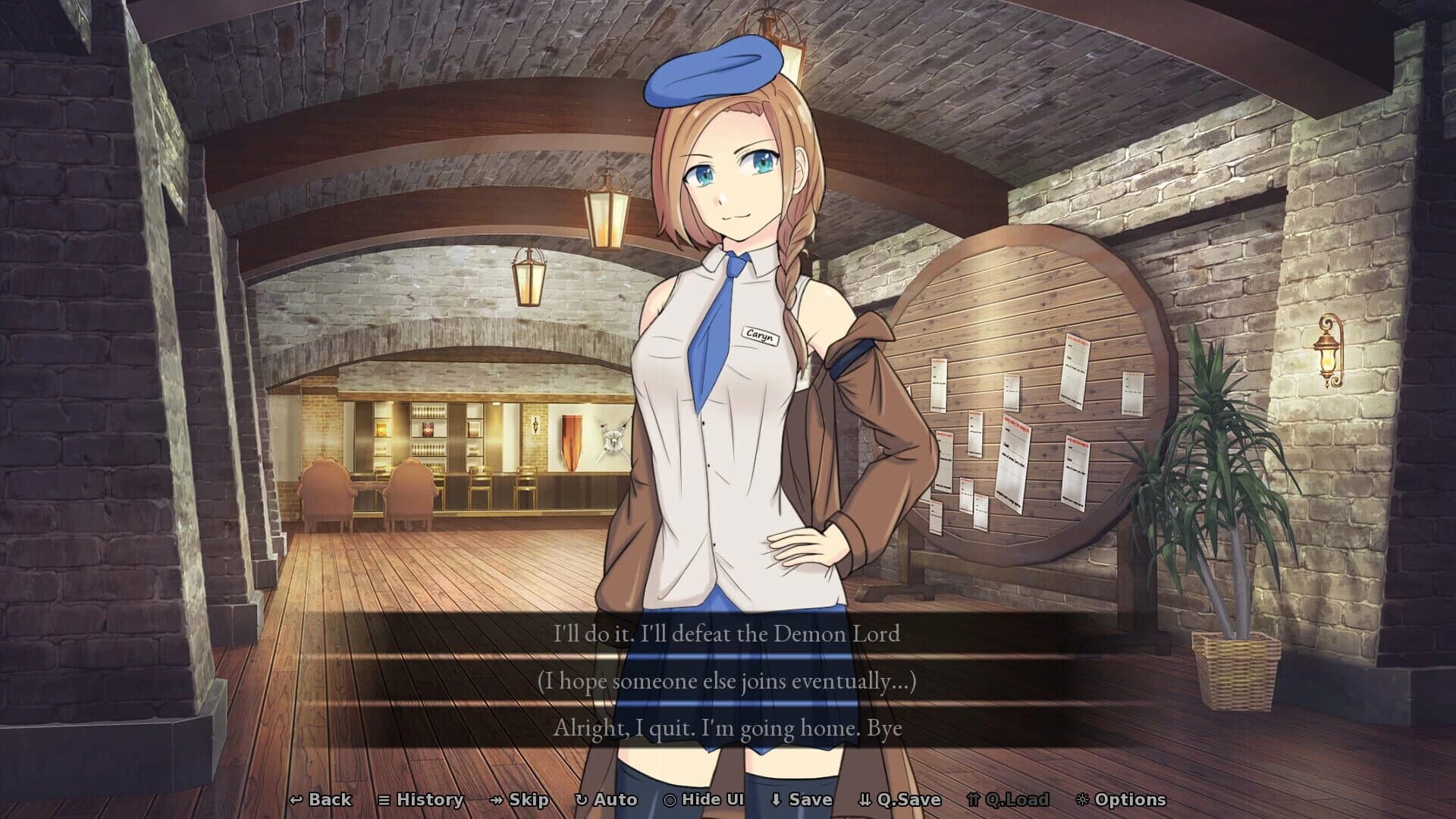 The Hero gives up!... Wait, What!? screenshot 2