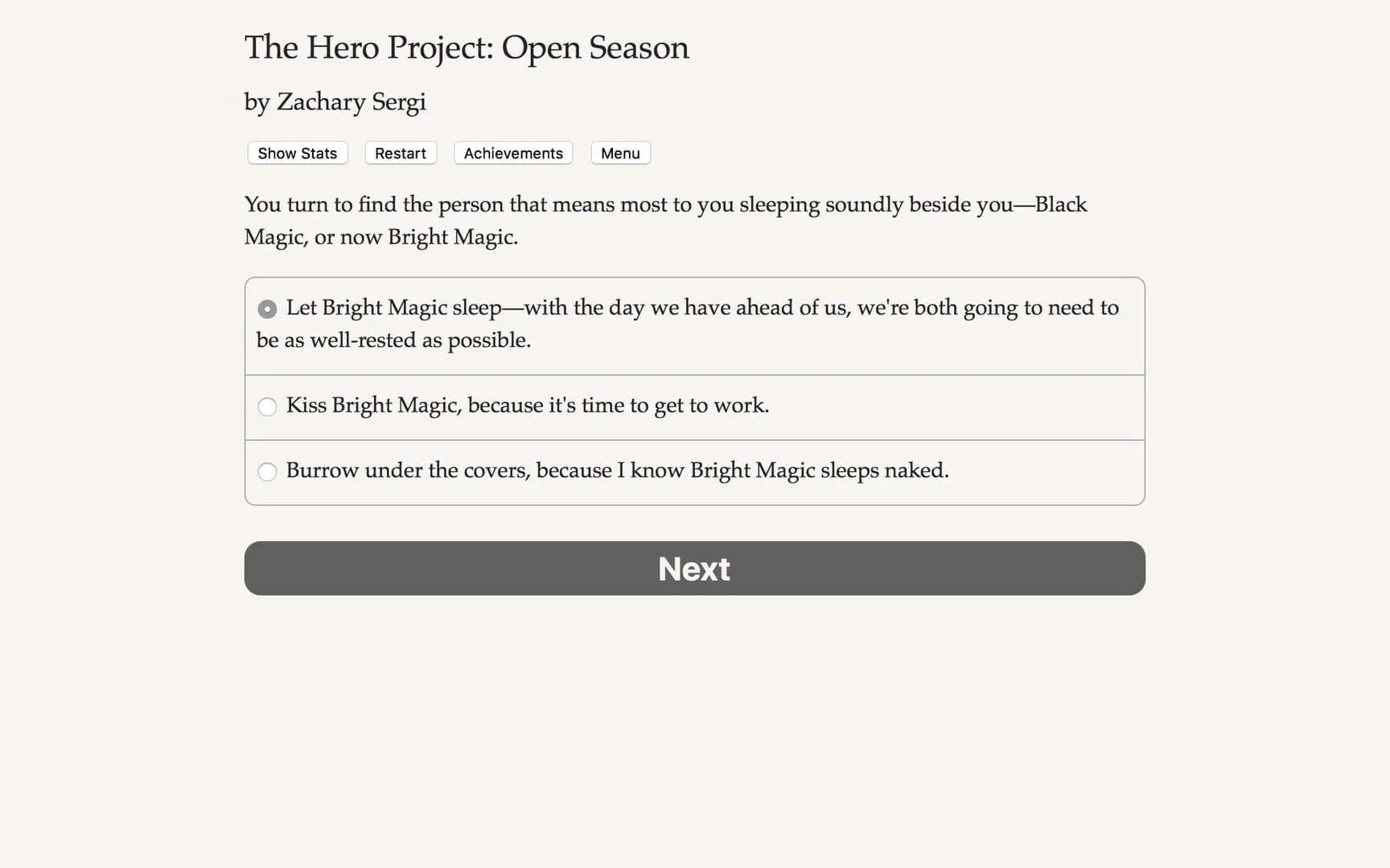 The Hero Project: Open Season screenshot 1