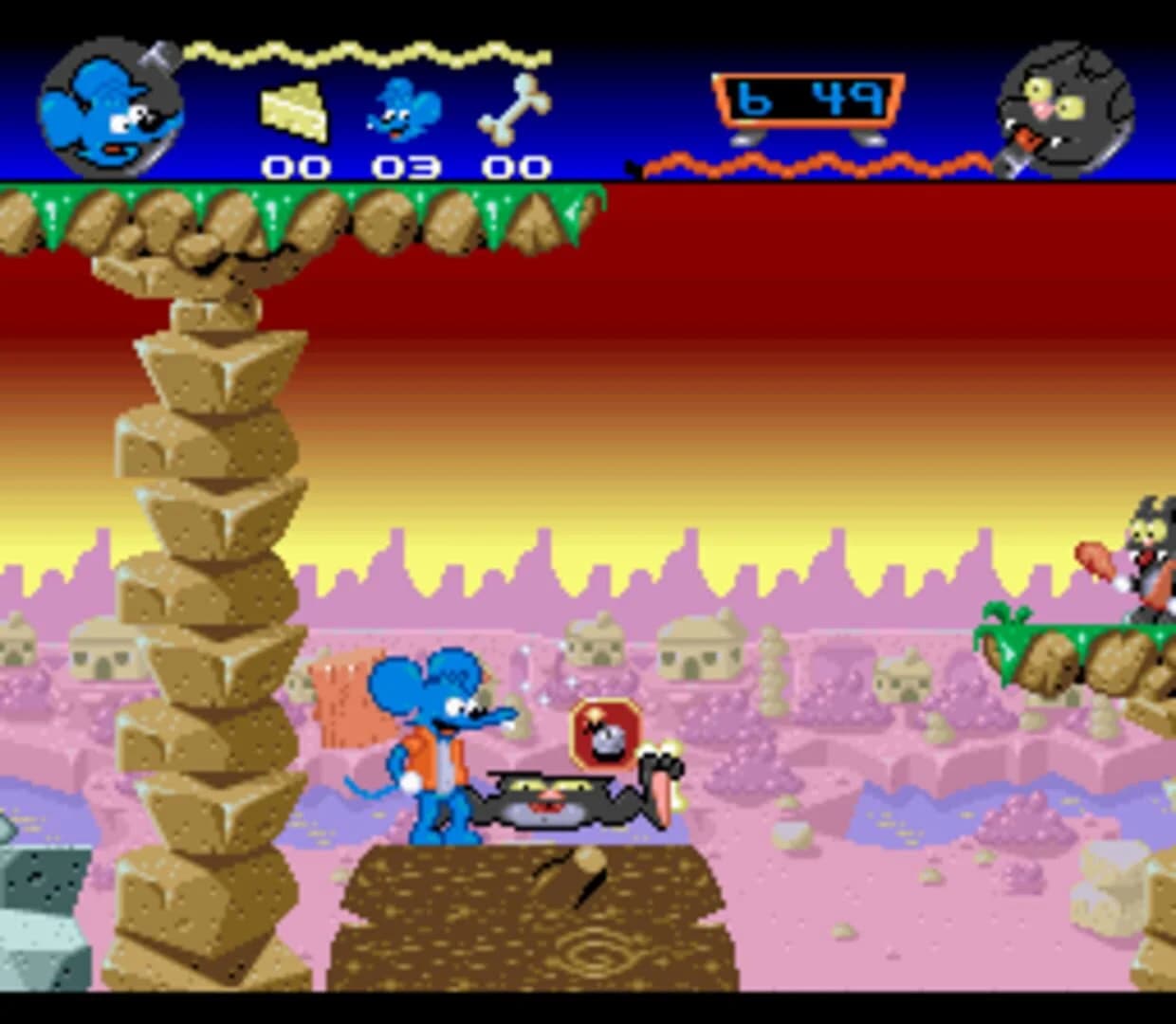 The Itchy & Scratchy Game screenshot 3