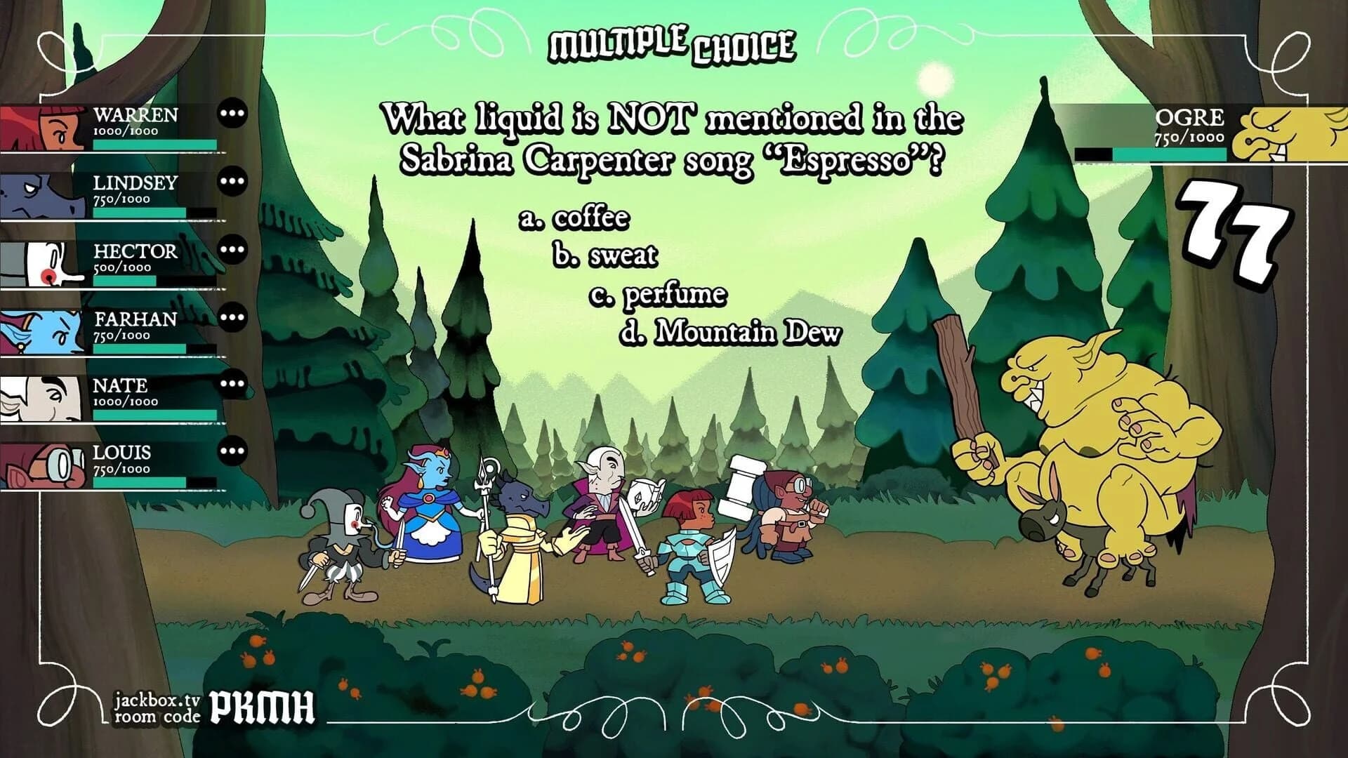 The Jackbox Party Pack 11 screenshot 1