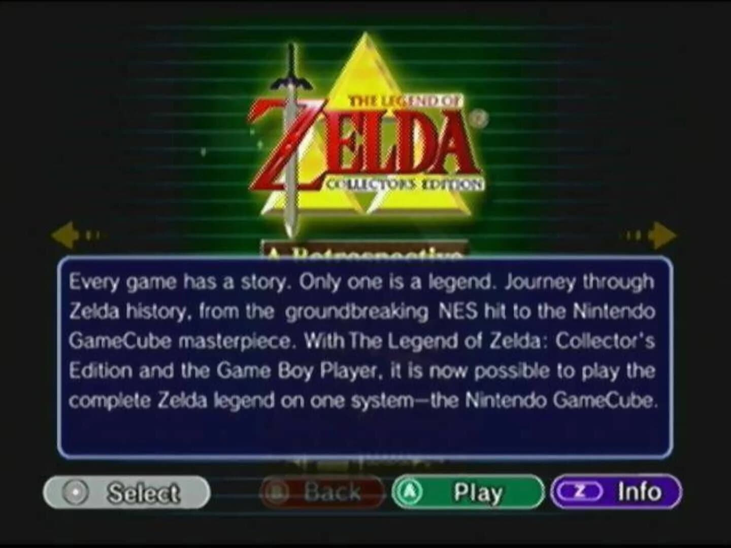 The Legend of Zelda: Collector's Edition screenshot 1