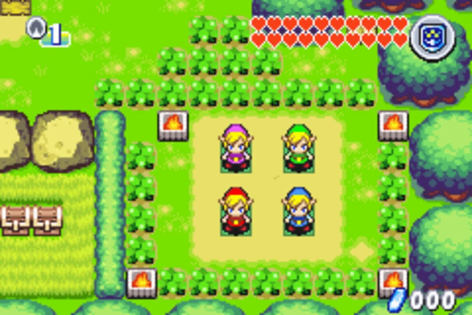 The Legend of Zelda: Four Swords screenshot 2