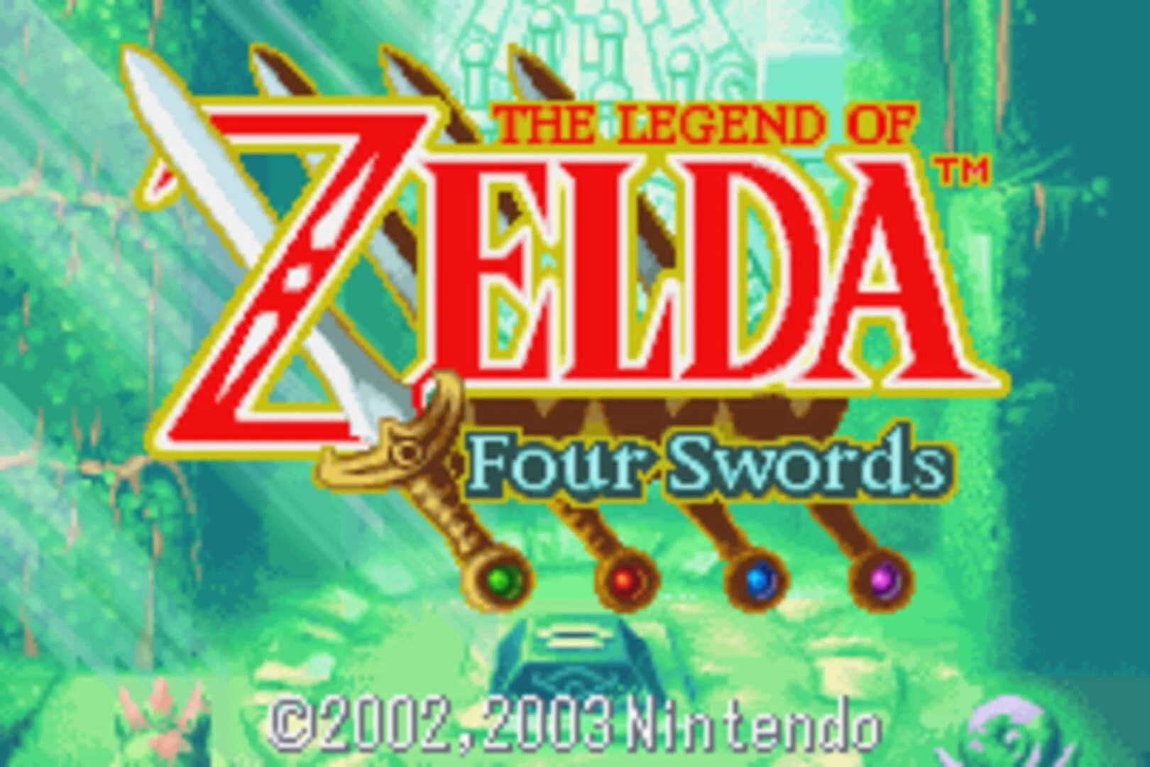 The Legend of Zelda: Four Swords screenshot 1