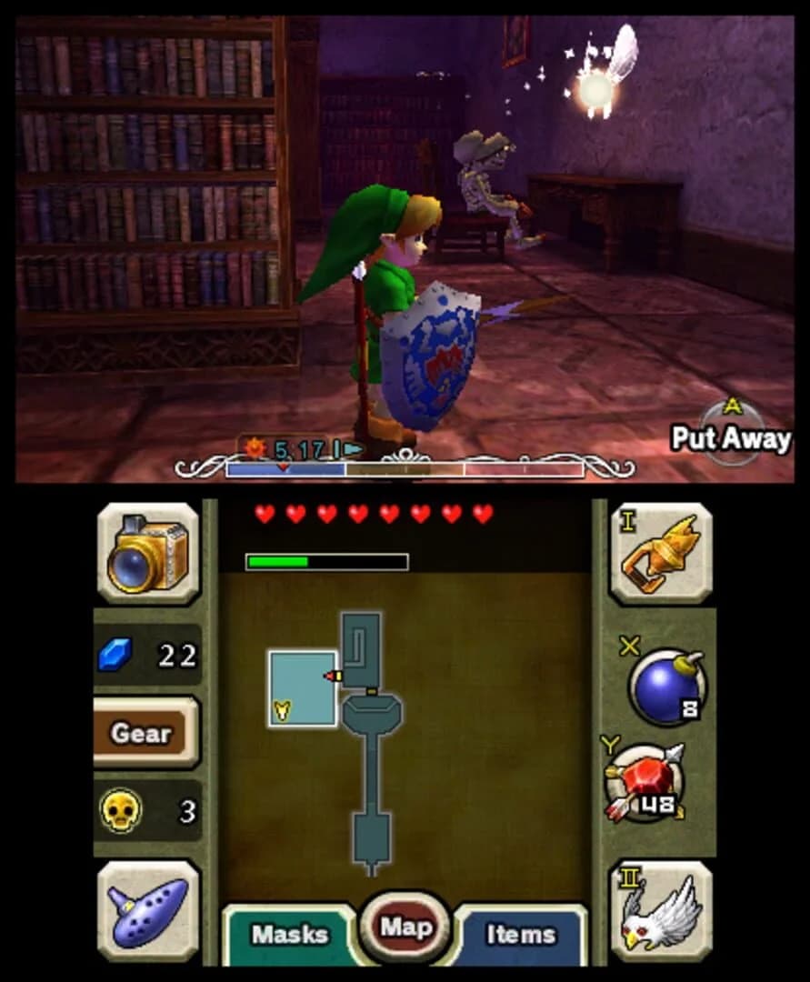 The Legend of Zelda: Majora's Mask 3D screenshot 1