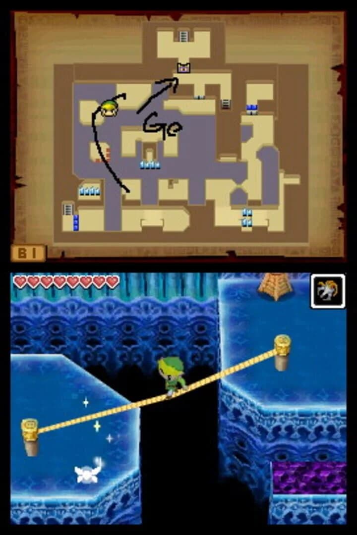 The Legend of Zelda: Phantom Hourglass screenshot 2