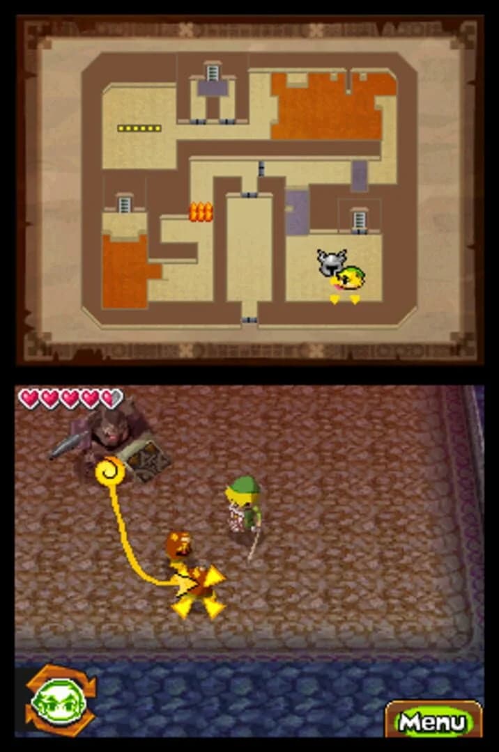 The Legend of Zelda: Spirit Tracks screenshot 2
