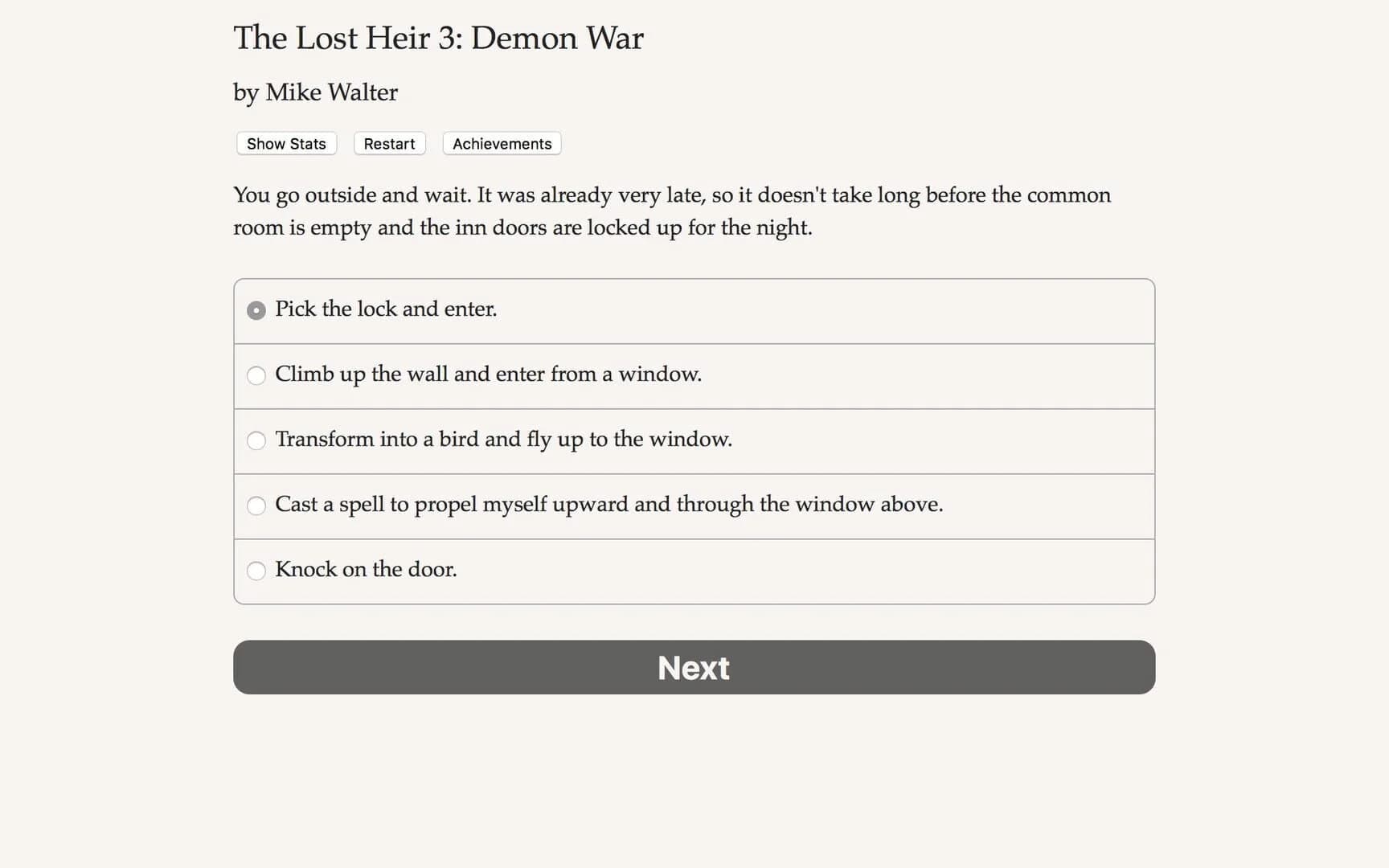 The Lost Heir 3: Demon War screenshot 1