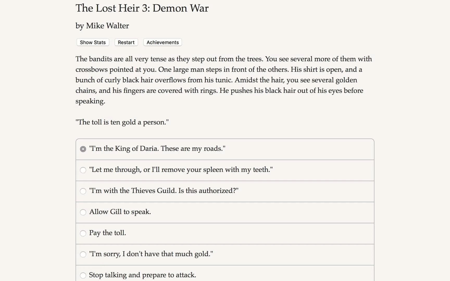 The Lost Heir 3: Demon War screenshot 2