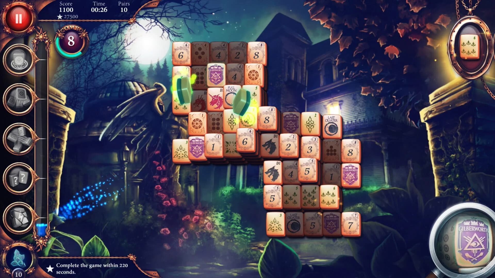 The Mahjong Huntress screenshot 2