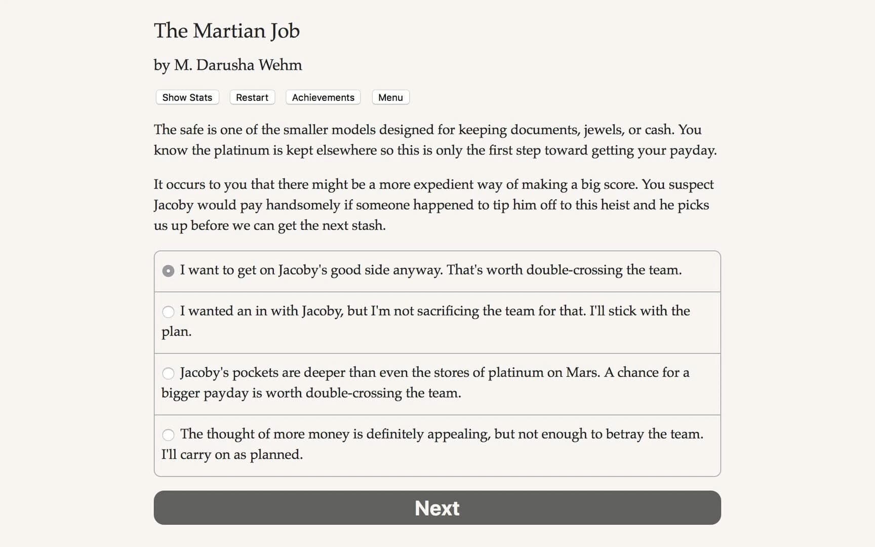 The Martian Job screenshot 4