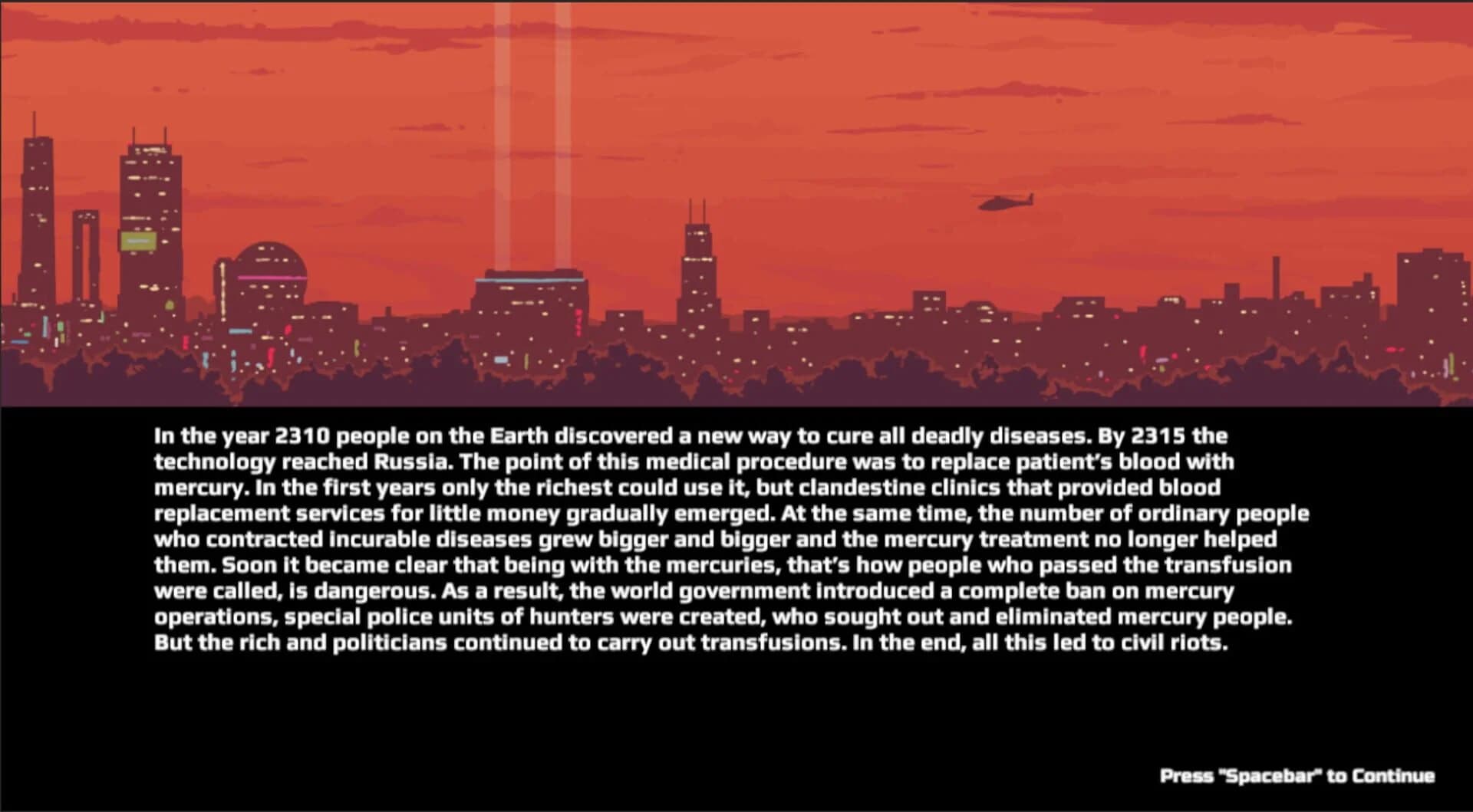 The Mercury Man screenshot 1