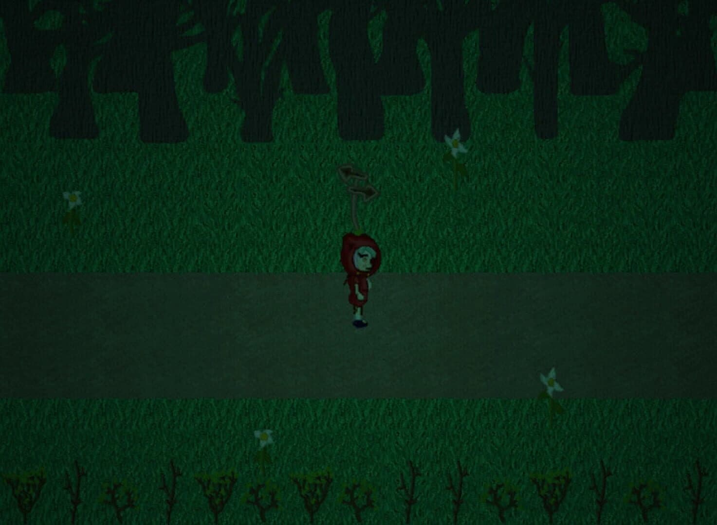 The Miserable Crimson Hooded Girl screenshot 1
