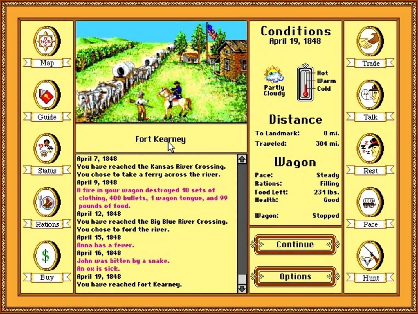 The Oregon Trail Deluxe screenshot 2