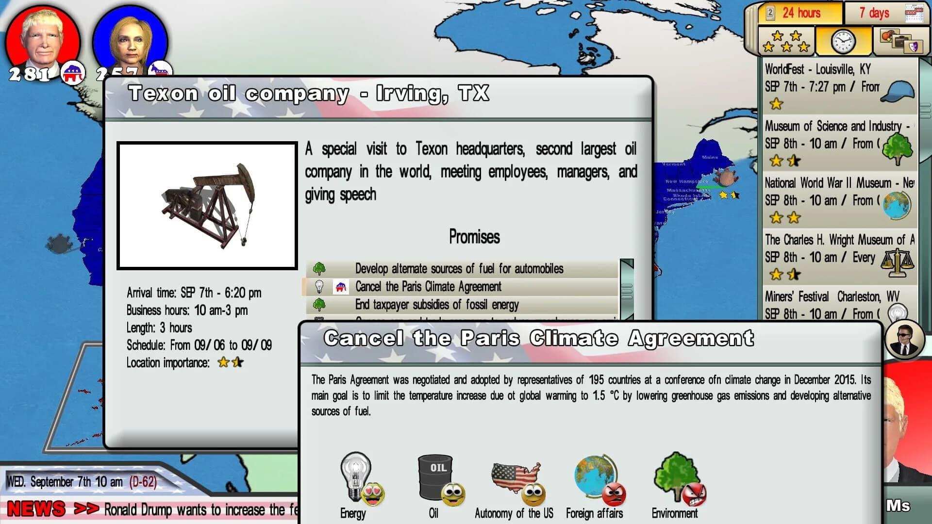 The Race for the White House 2016 screenshot 5