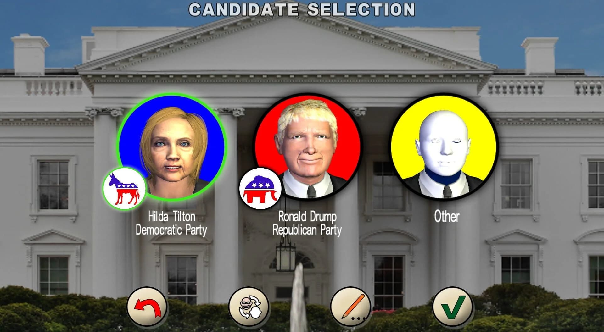 The Race for the White House 2016 screenshot 1