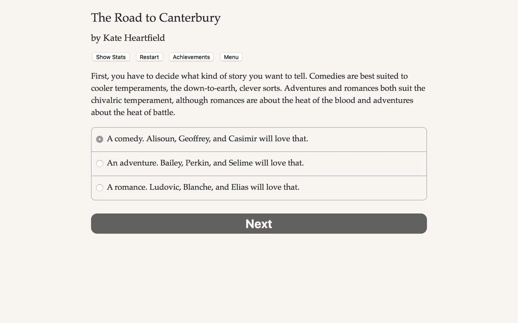 The Road to Canterbury screenshot 3