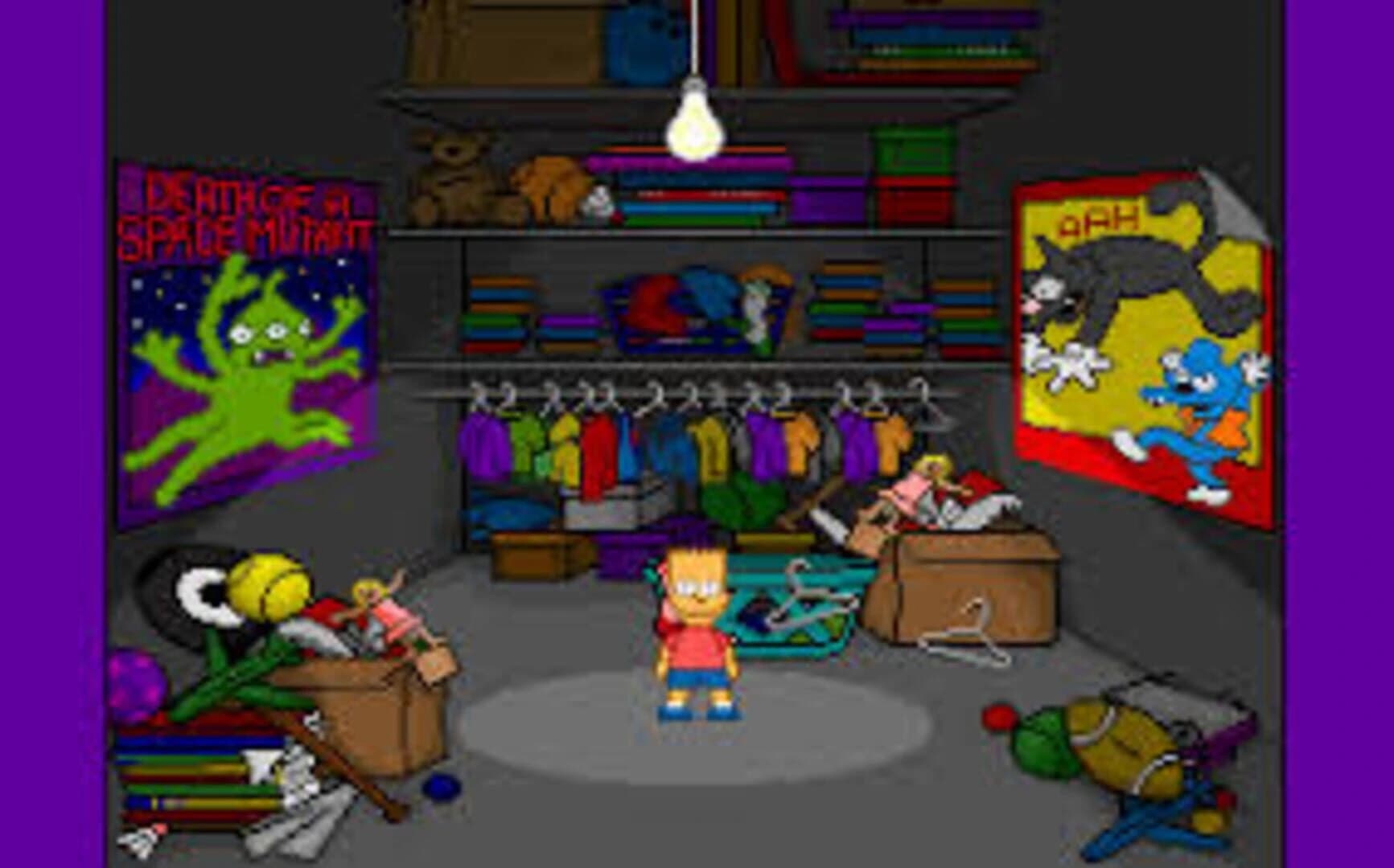 The Simpsons: Bart's House of Weirdness screenshot 35