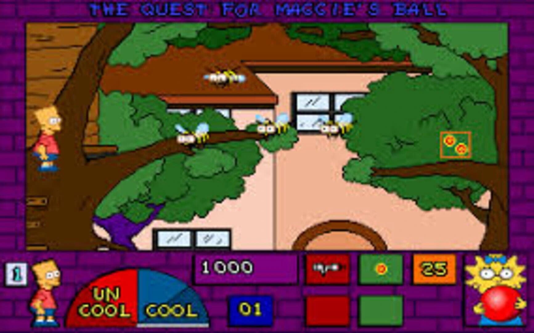 The Simpsons: Bart's House of Weirdness screenshot 27