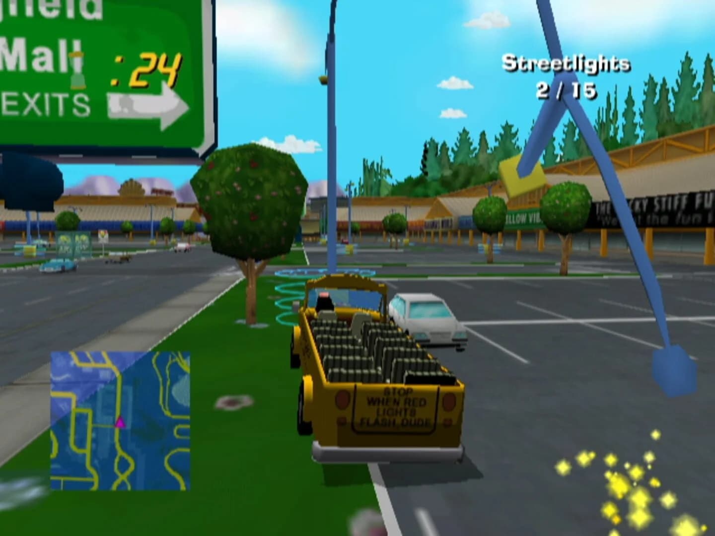 The Simpsons: Road Rage screenshot 3