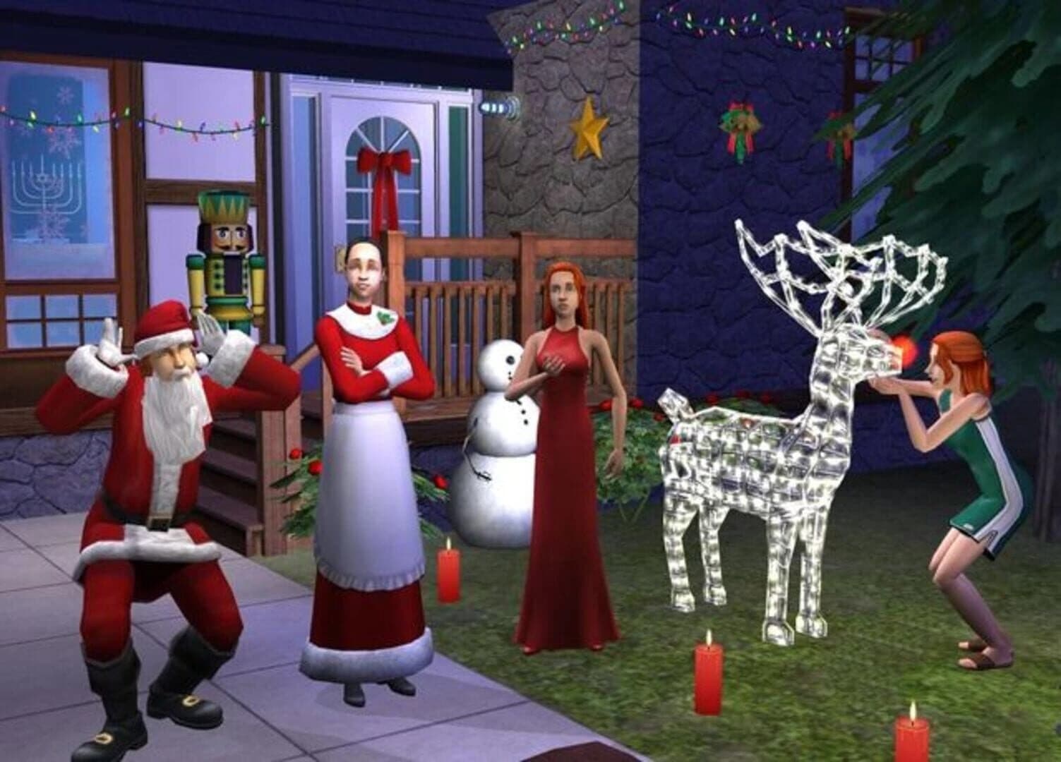 The Sims 2: Holiday Party Pack screenshot 1