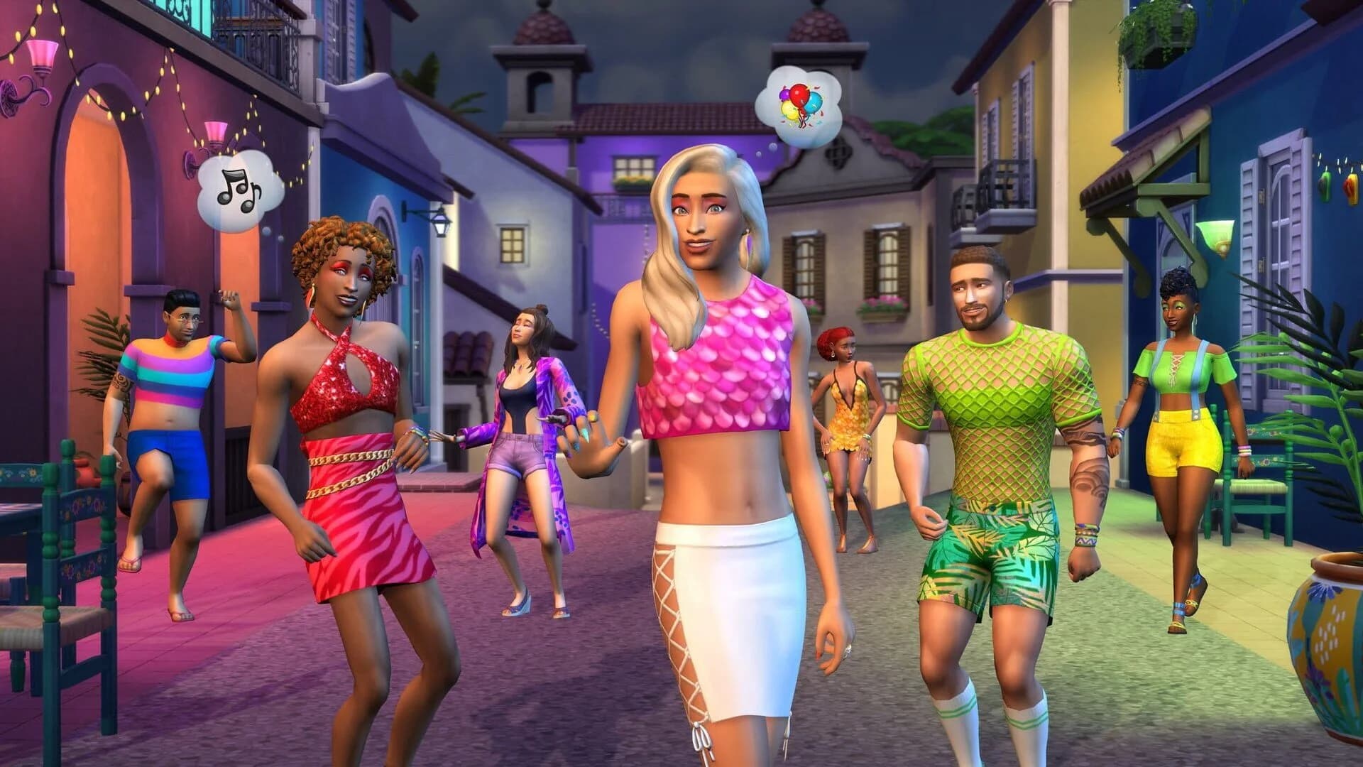 The Sims 4: Carnaval Streetwear Kit screenshot 2