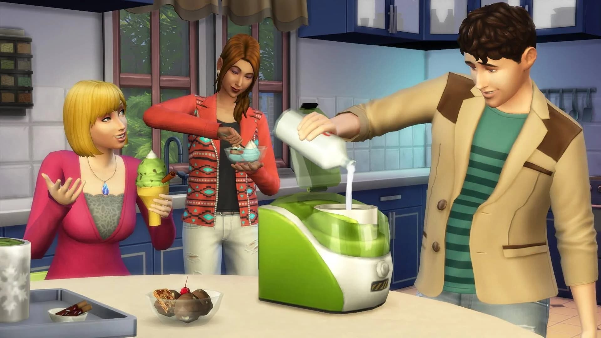 The Sims 4: Cool Kitchen Stuff screenshot 1