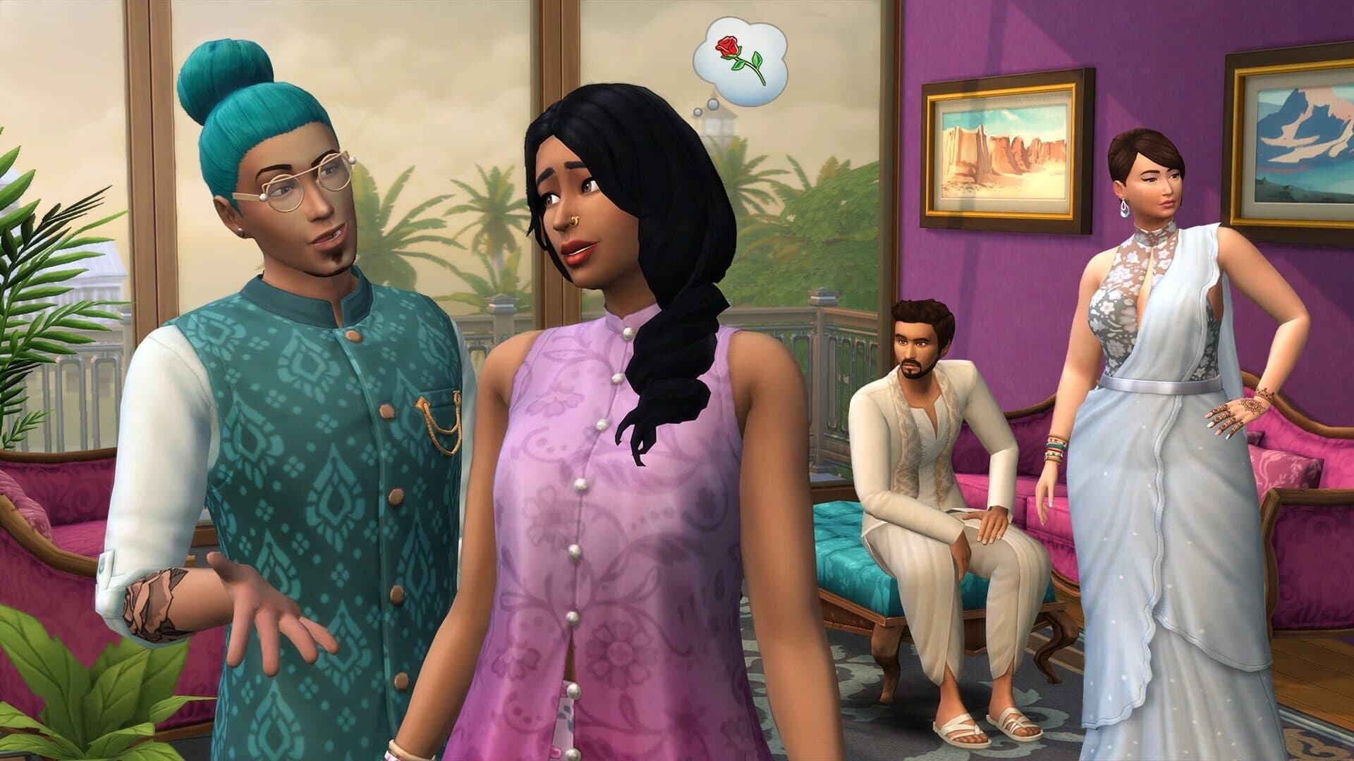 The Sims 4: Fashion Street Kit screenshot 1