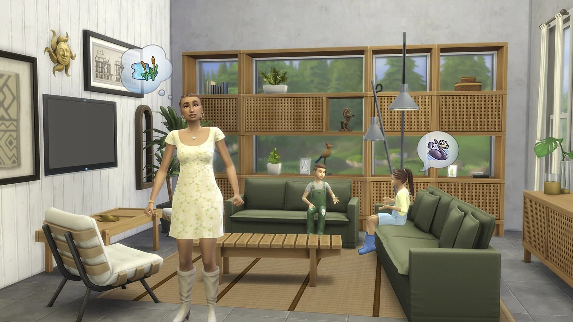 The Sims 4: Modern Retreat Kit screenshot 2