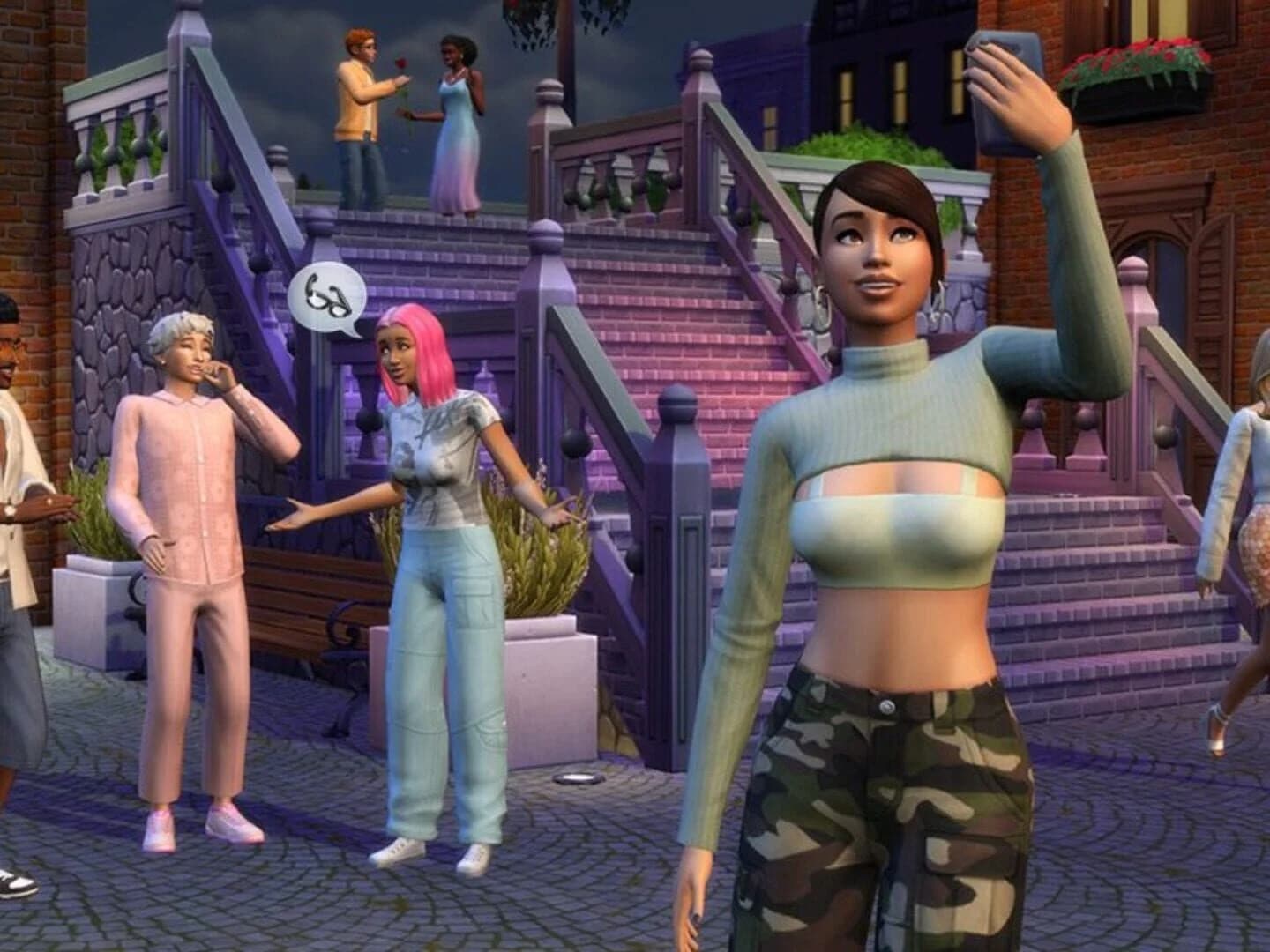 The Sims 4: Moonlight Chic Kit screenshot 2