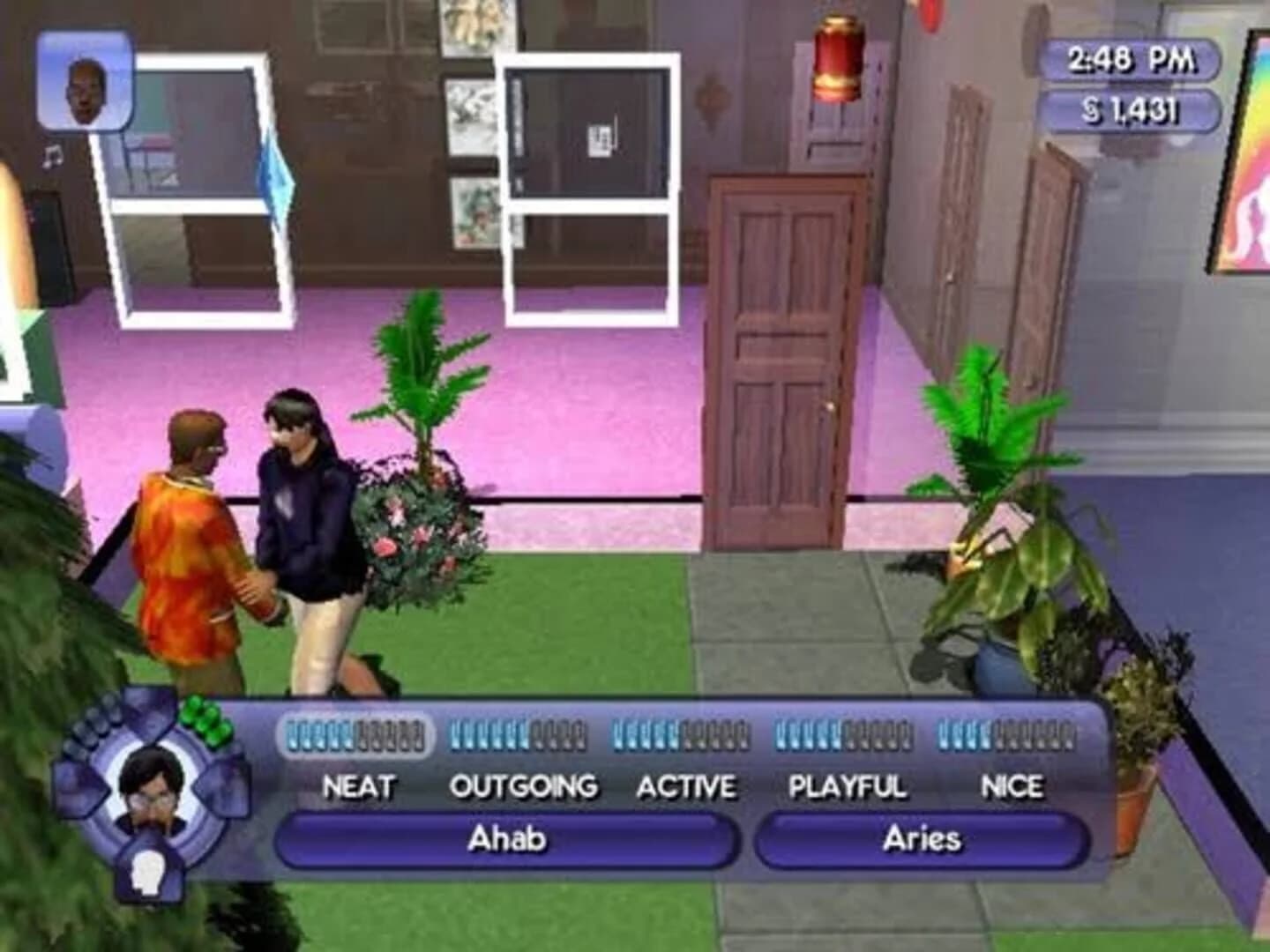 The Sims Bustin' Out screenshot 1