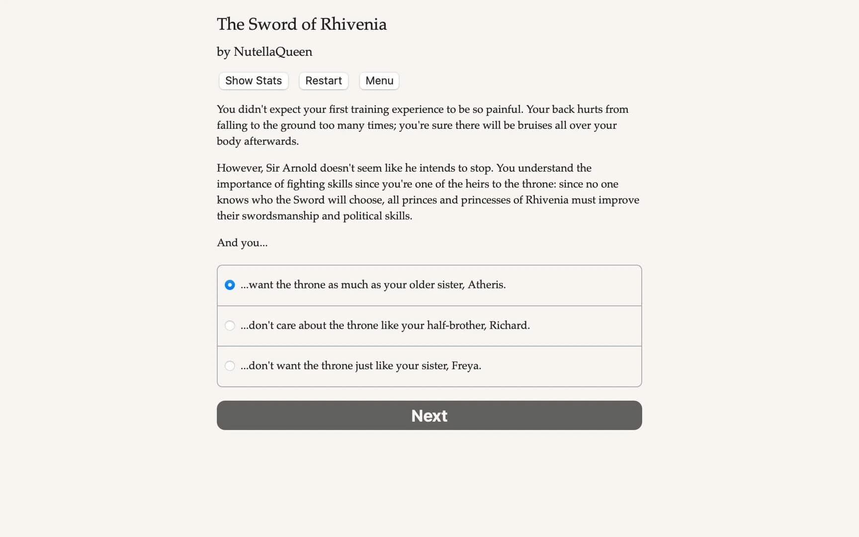 The Sword of Rhivenia screenshot 5