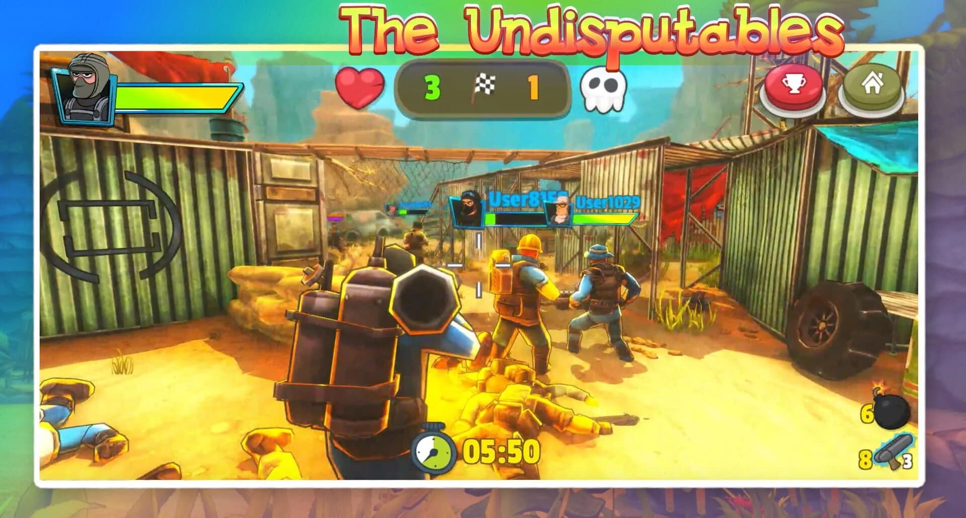 The Undisputables: Online Multiplayer screenshot 1