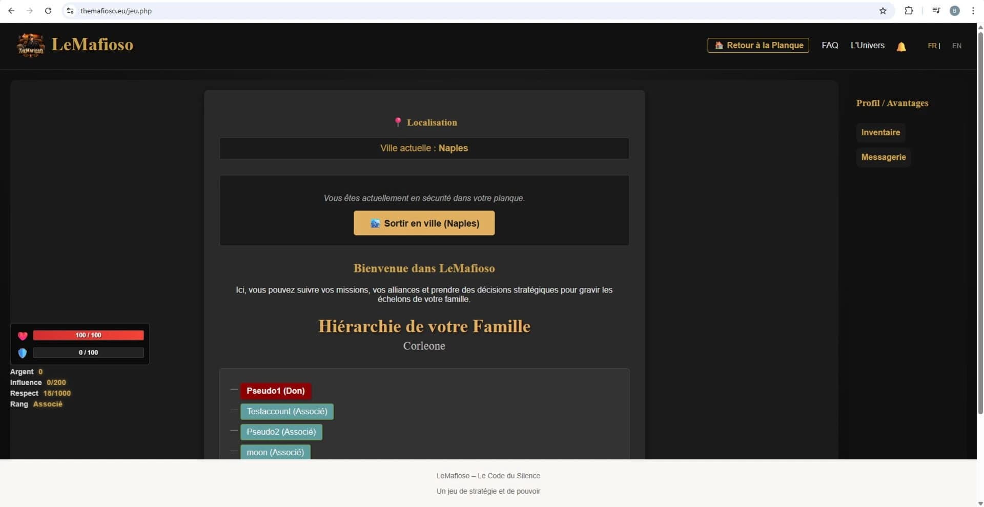 TheMafioso screenshot 2