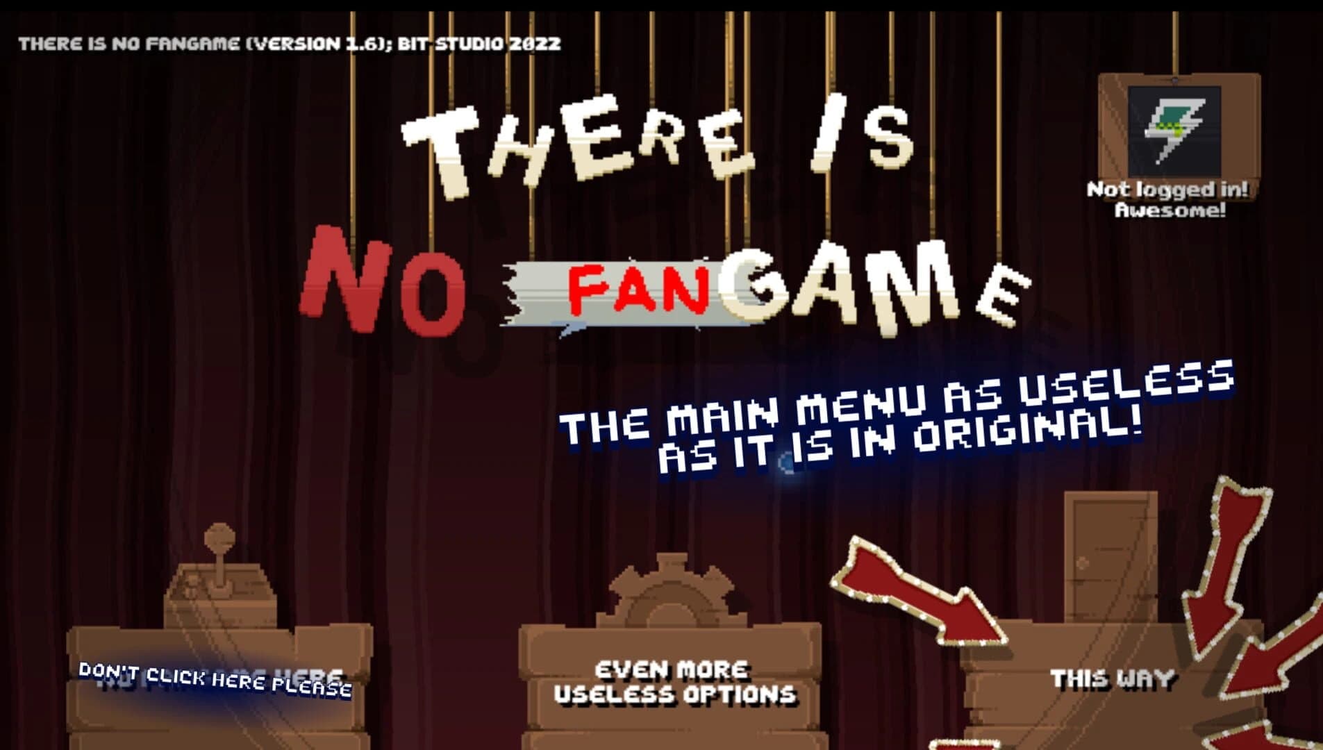 There Is No Fangame screenshot 2