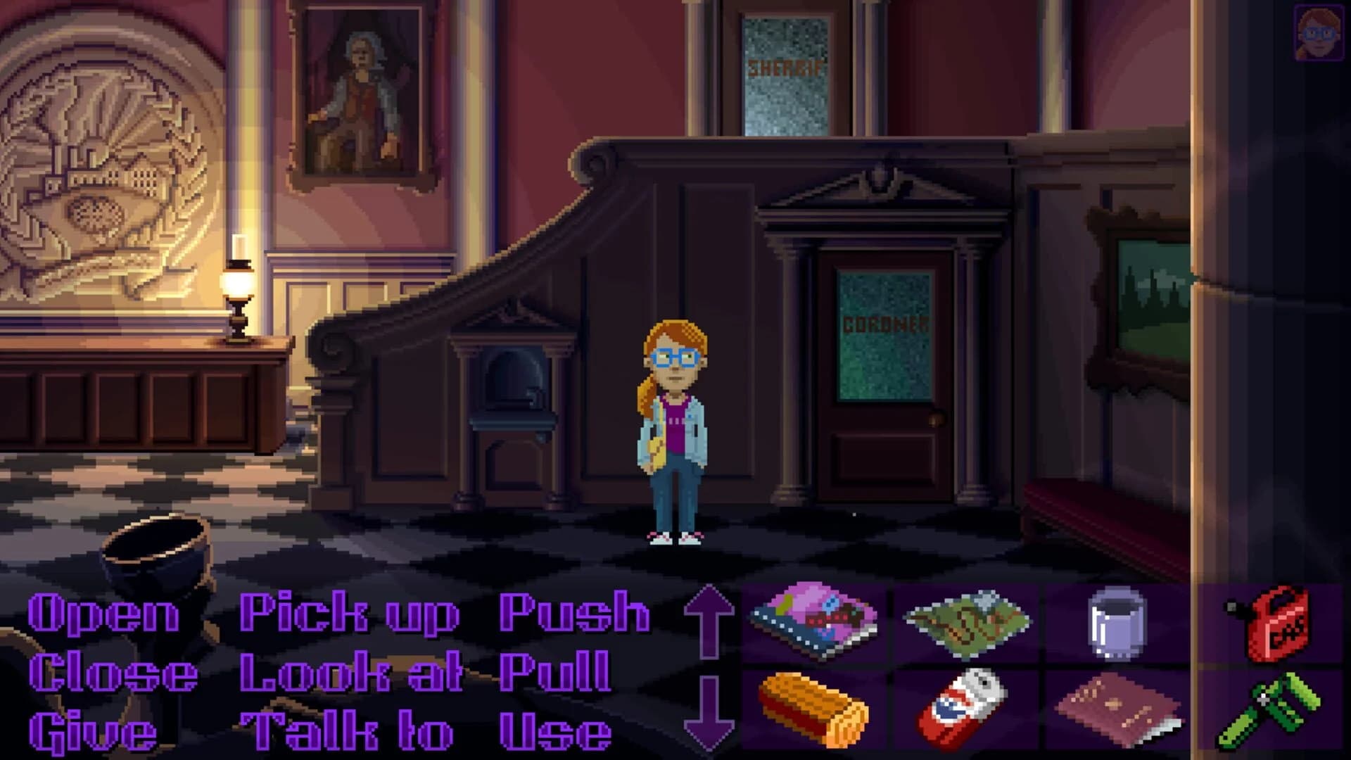 Thimbleweed Park screenshot 1