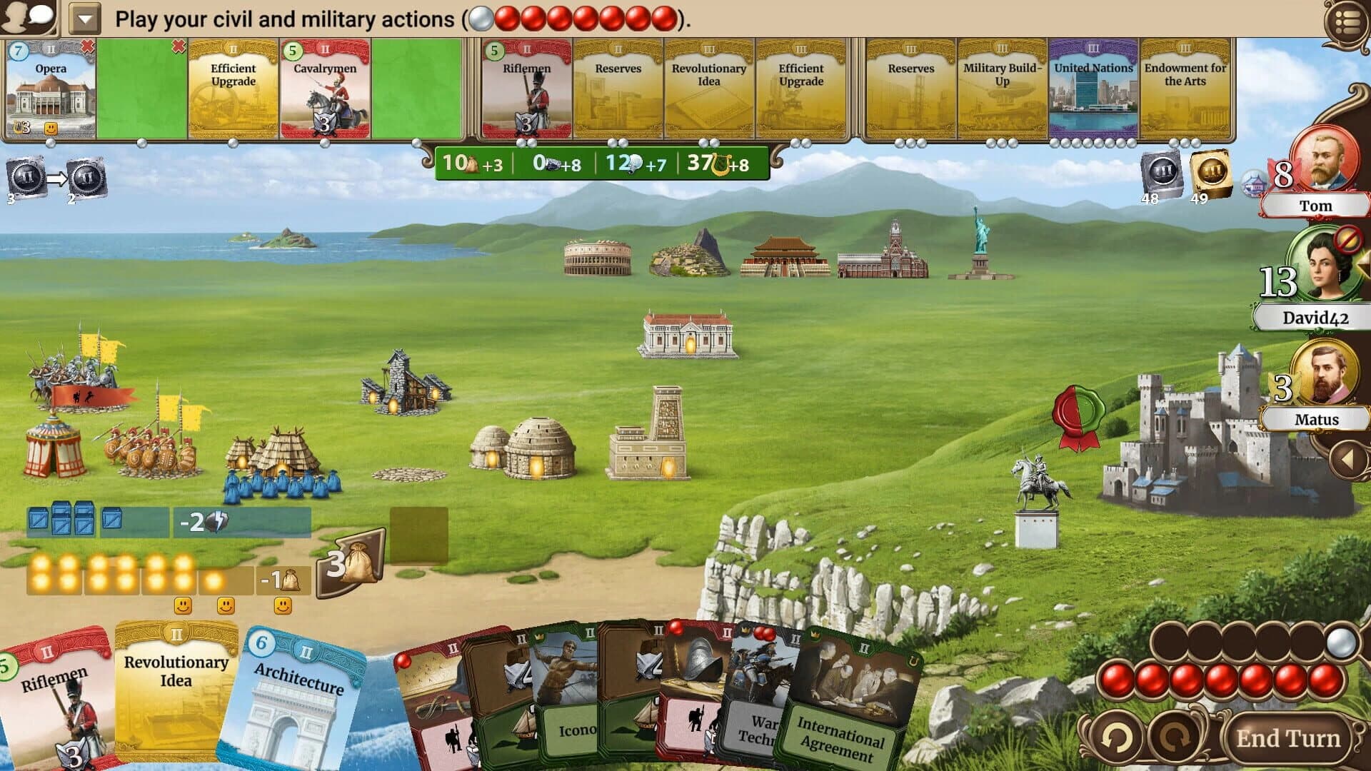 Through the Ages: New Leaders & Wonders screenshot 4