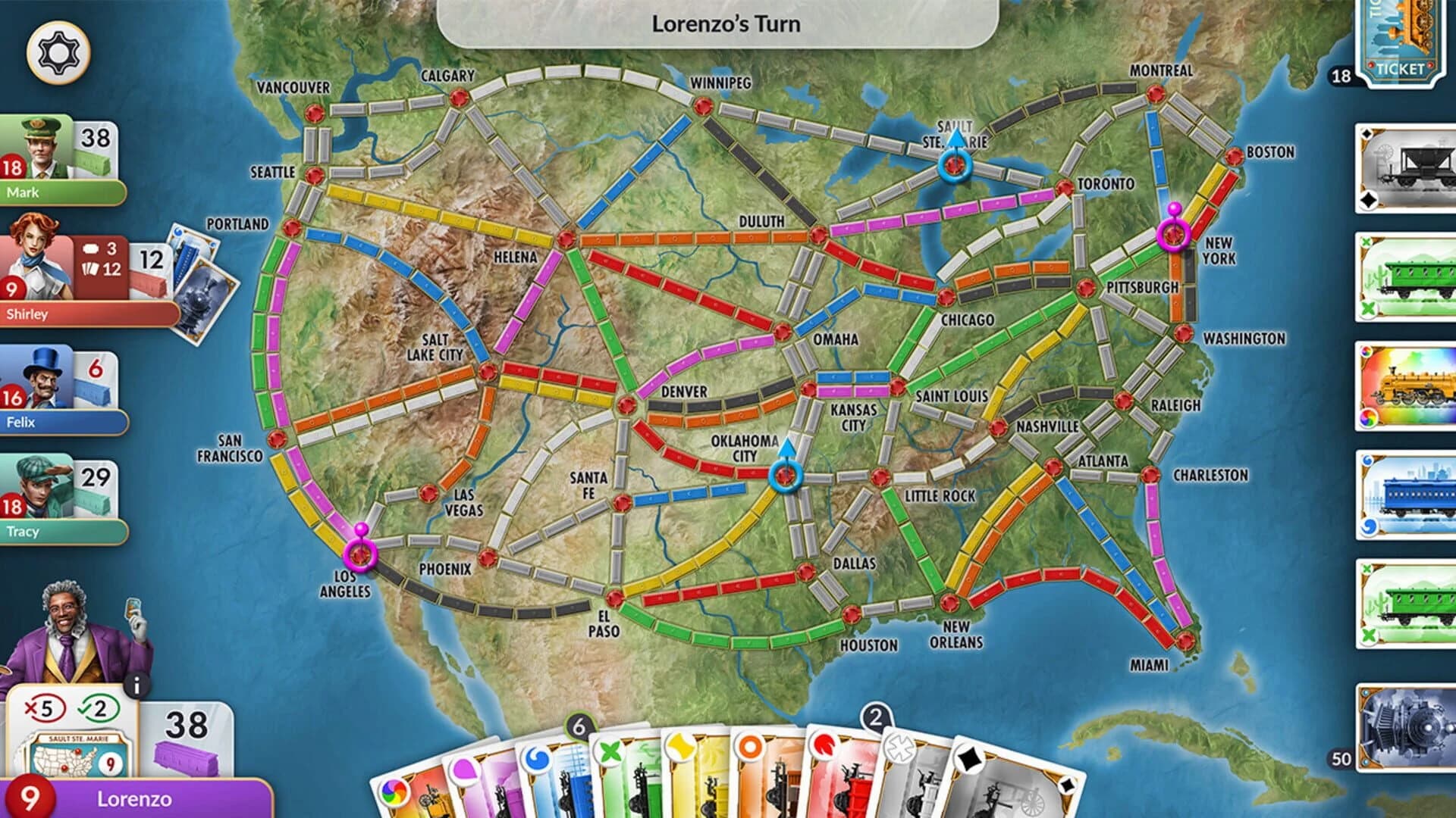 Ticket to Ride screenshot 5