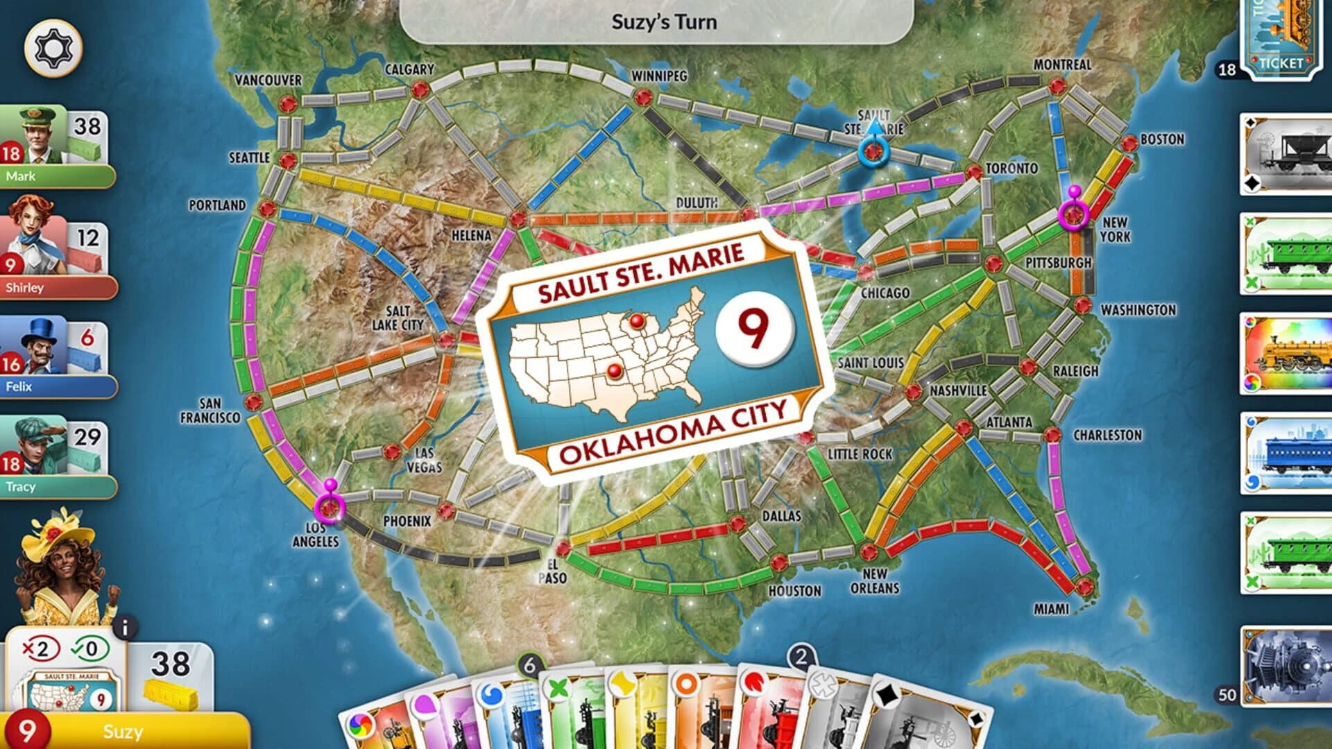 Ticket to Ride screenshot 4