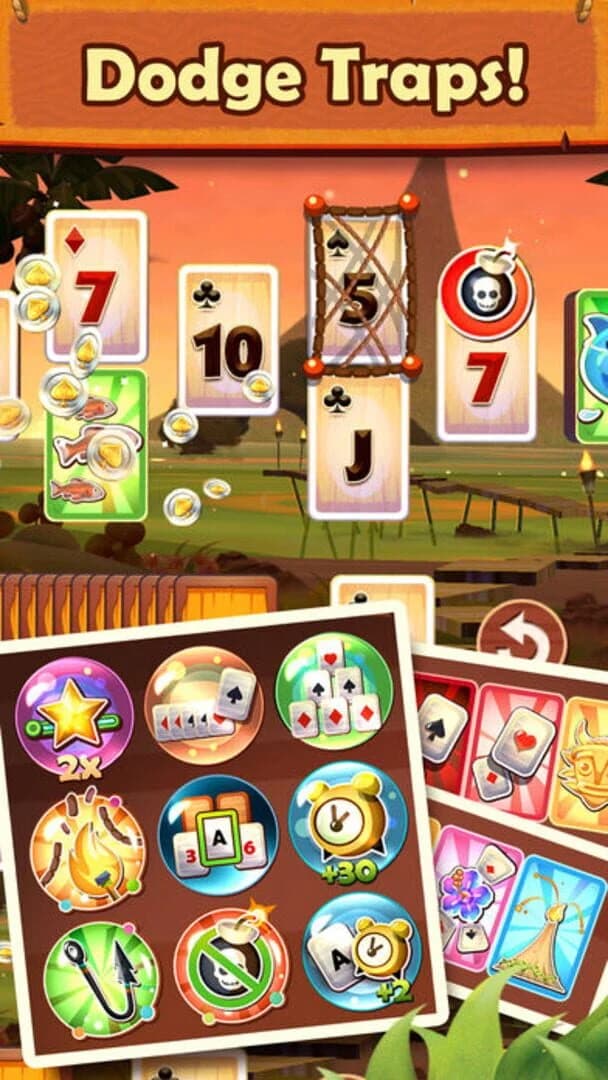 Tiki Solitaire TriPeaks screenshot 5