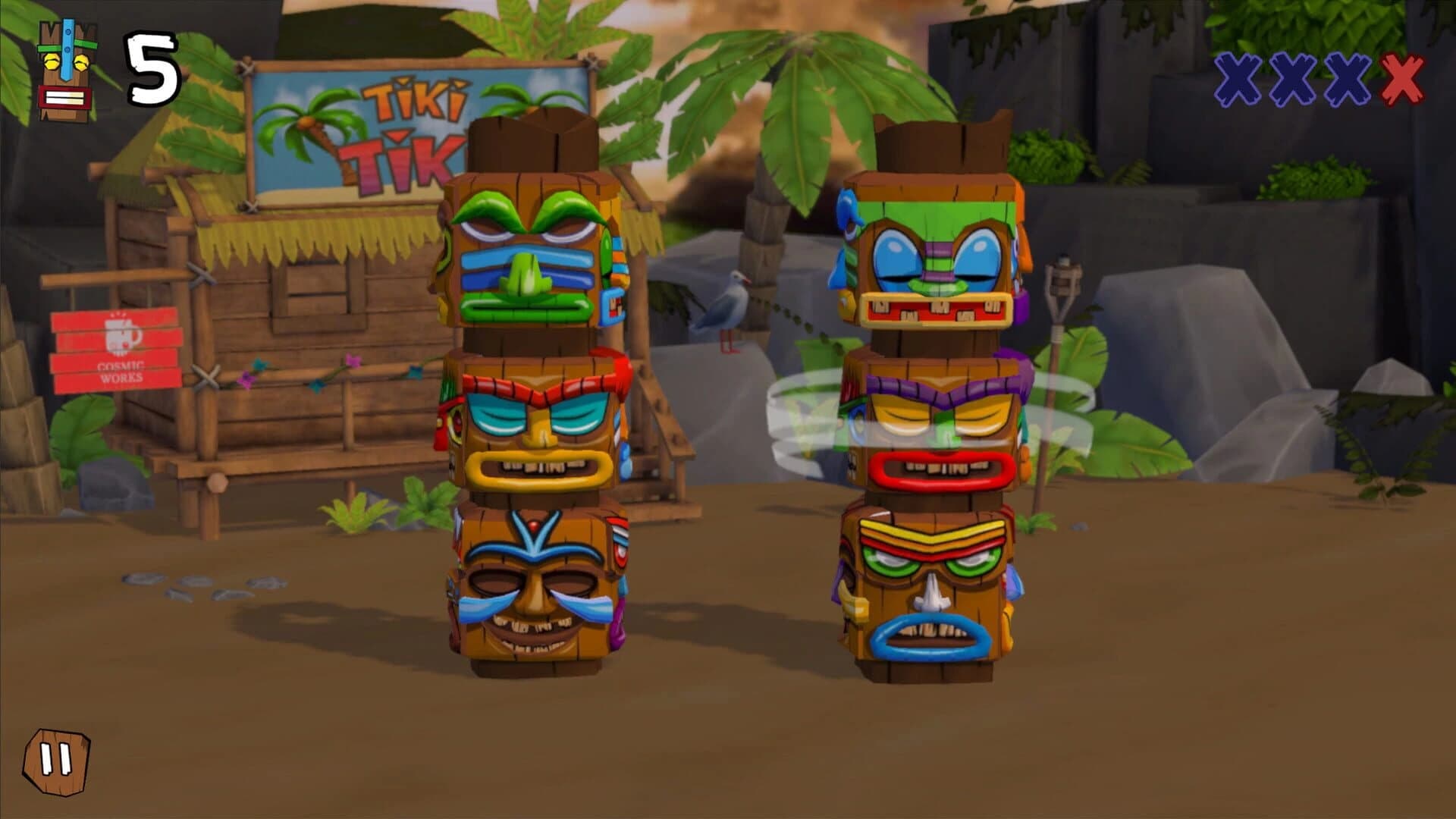 Tiki Tiki: The Tropical Memory Game screenshot 1
