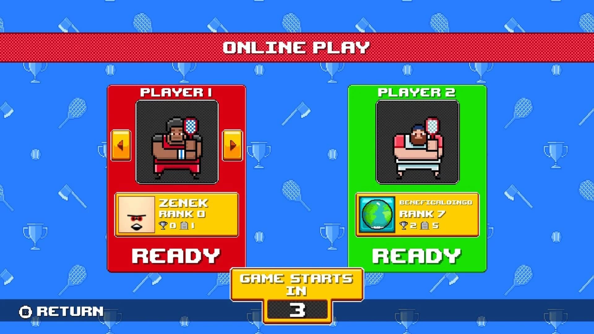 Timber Tennis: Versus screenshot 5