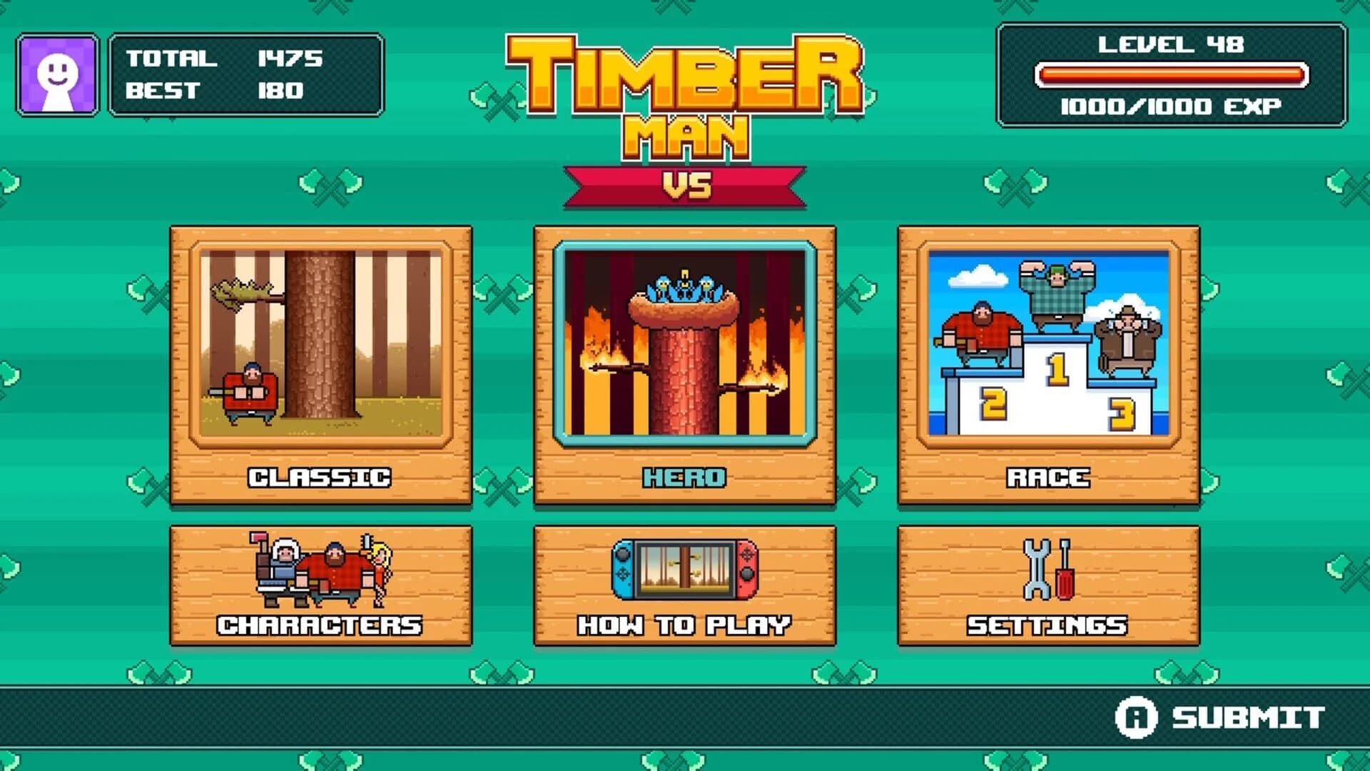 Timberman VS screenshot 2