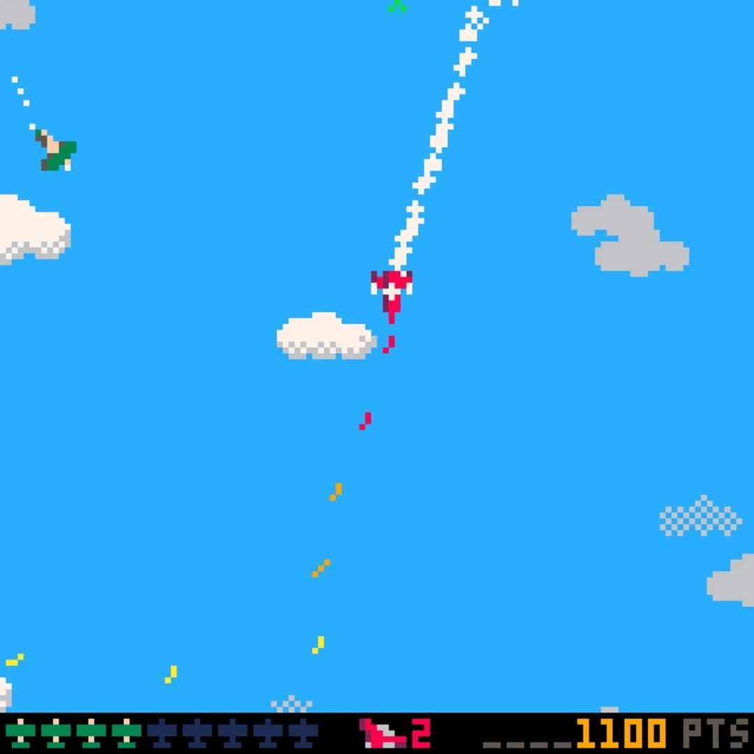 Time Pilot Demake screenshot 1