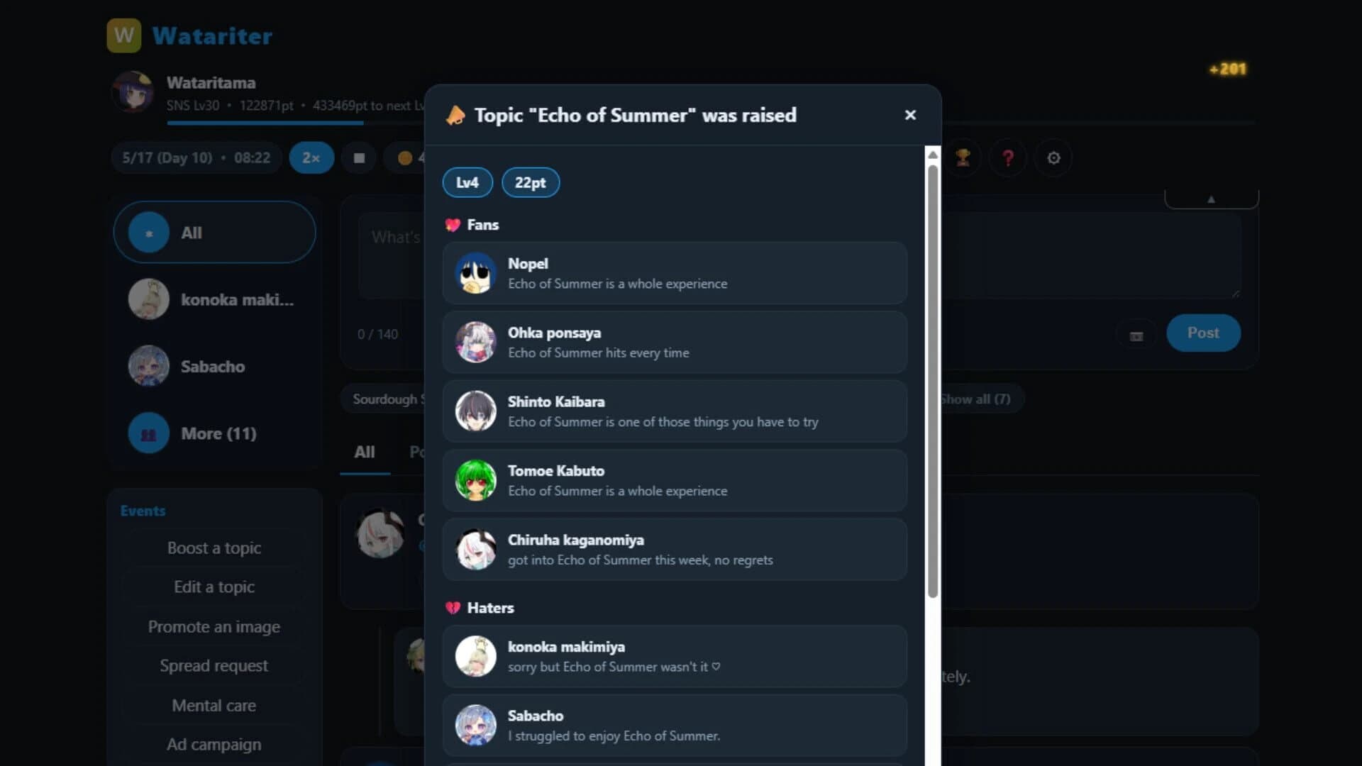 TimelineTown screenshot 1