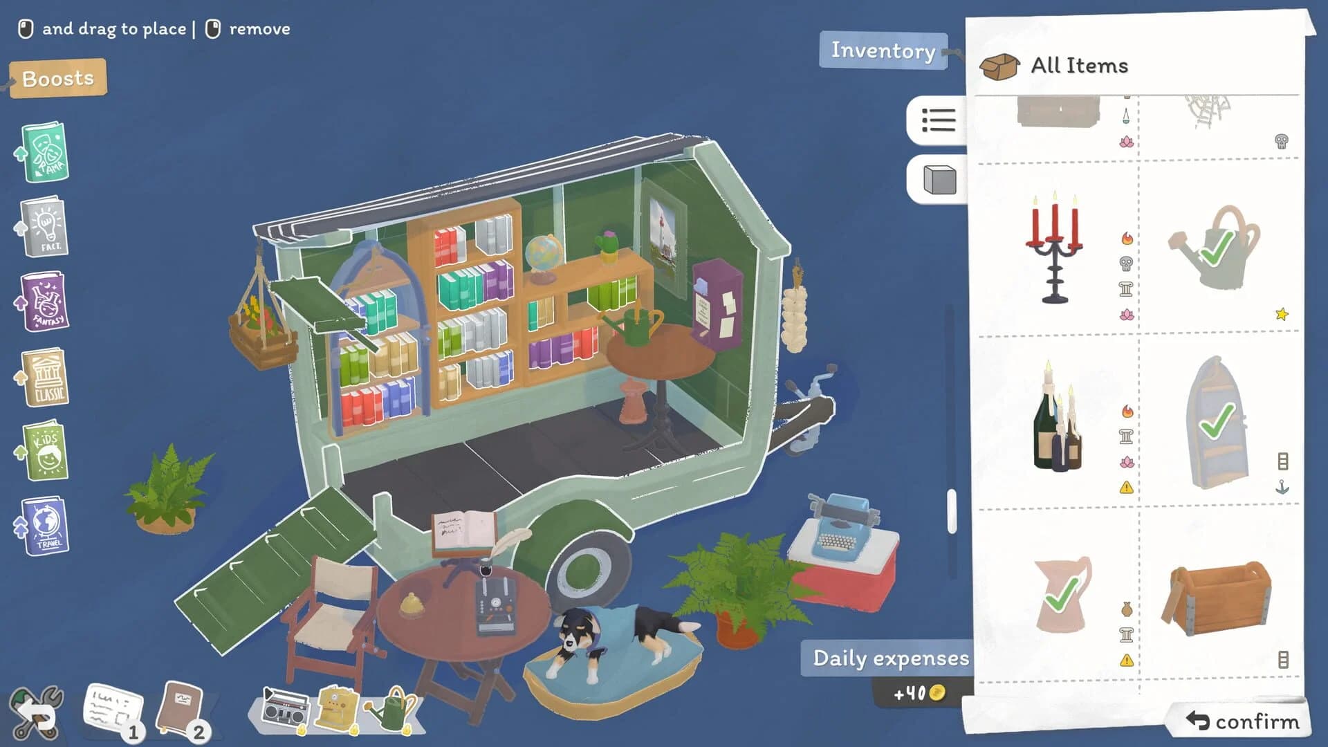 Tiny Bookshop screenshot 2