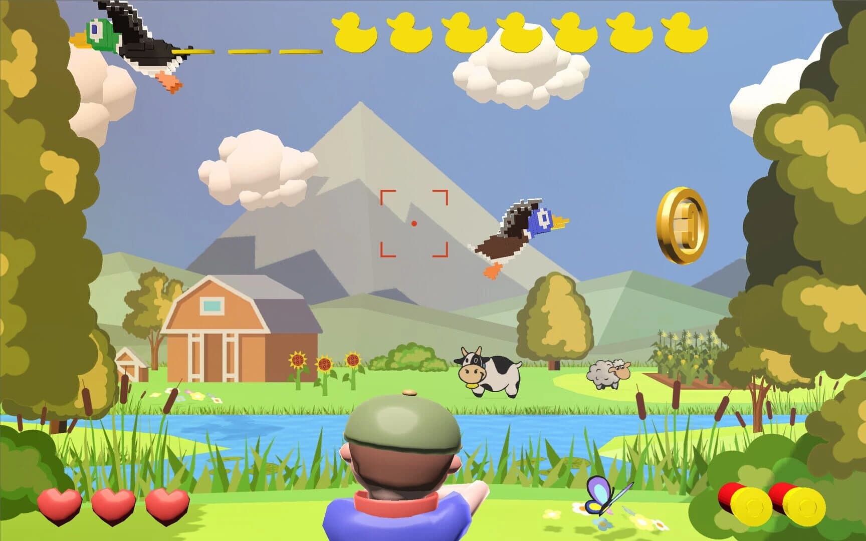 Tiny Duck Hunt 3D screenshot 1