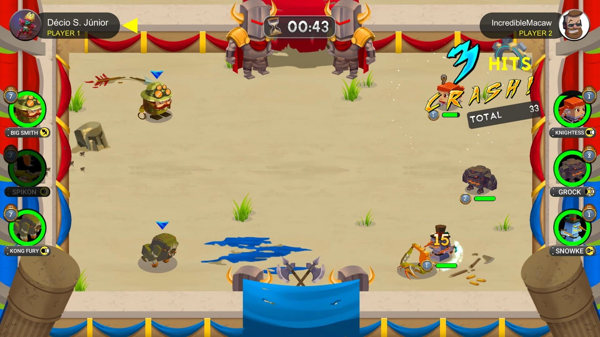 Tiny Force Deluxe screenshot 1