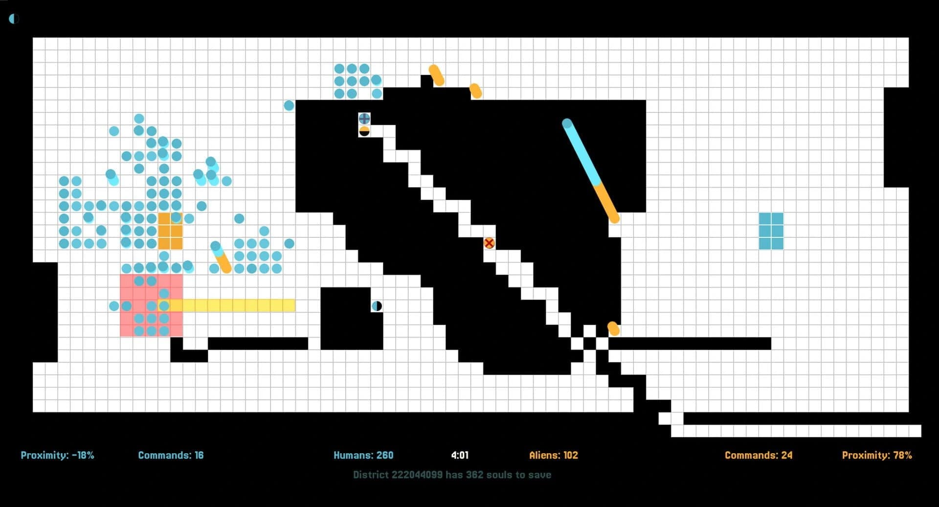 Tiny Pods Rescue: 2D Board Game Edition screenshot 1