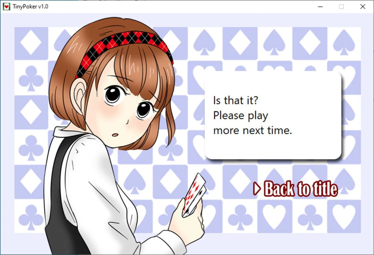 Tiny Poker screenshot 1