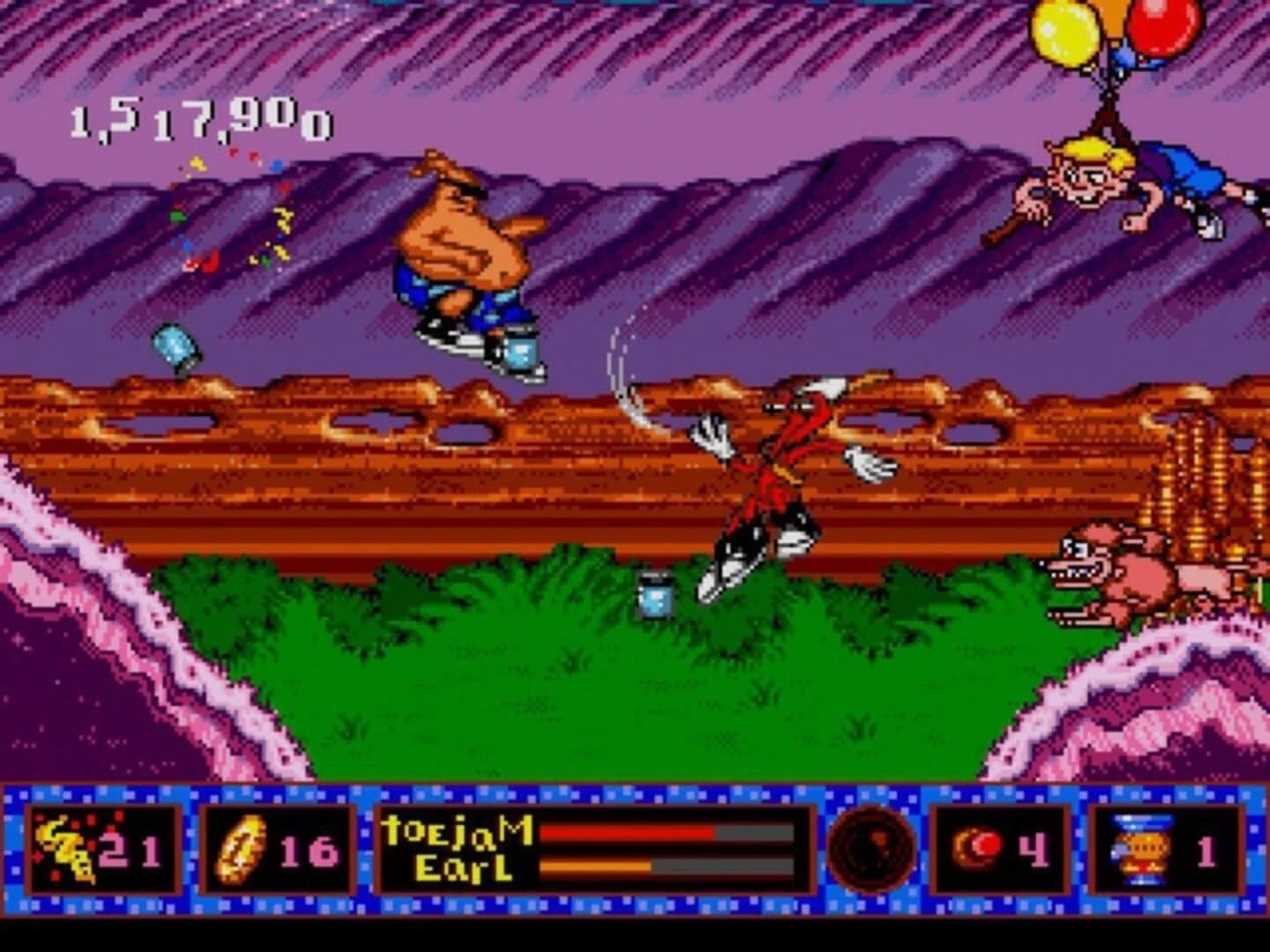 ToeJam & Earl in Panic on Funkotron screenshot 4
